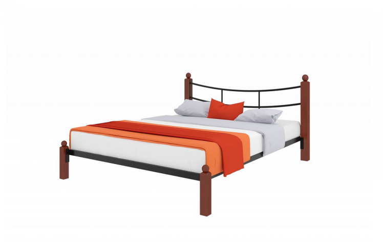 Кровать София Лукс 1600х1900 Черная / Lux_0