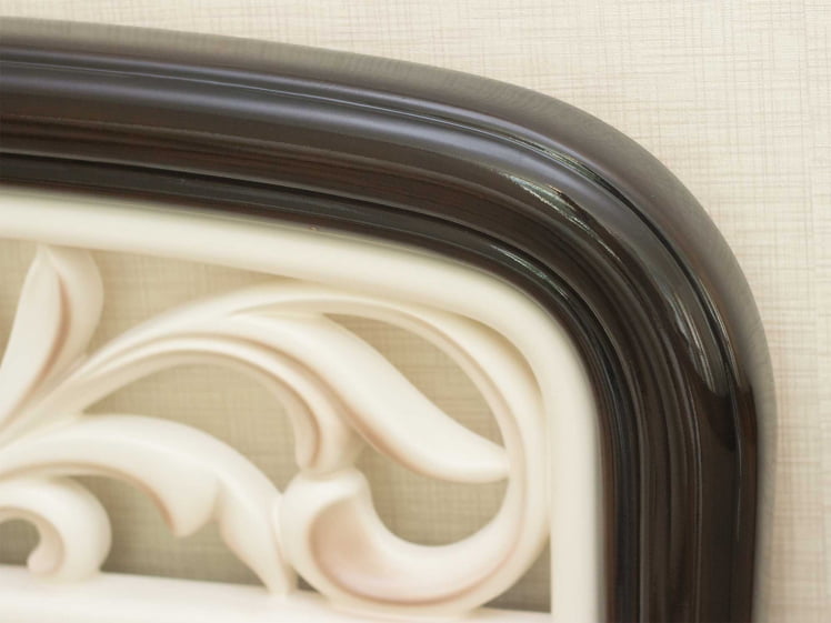 Комплект мебели для спальни Катрин №04 Дуб венге Белый песок Санчо крем Браун вуд_10