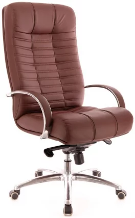 Кресло руководителя Атлант АЛ М экокожа Коричневый / Atlant AL M_3