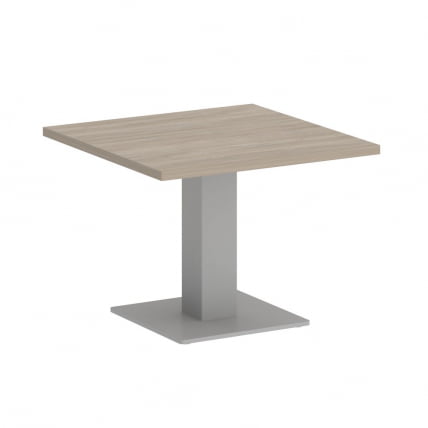 Стол журнальный квадратный ХОМЕ ОФФИCЕ ВР.СП-5-60.2Г Дуб Аттик/Серый металл / HOME OFFICE VR.SP-5-60.2G_0