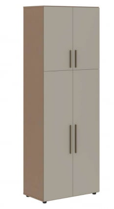 Шкаф с глухими средними и малыми дверьми ВЕЛИОН ВХCС 80.3 Аметист Кобра / VELION VHCS_2