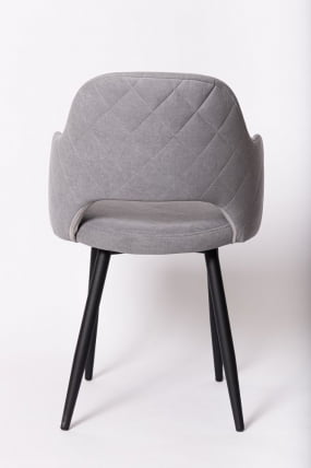 Стул К14 блаcк Серый (РС-26\ч) / black_3