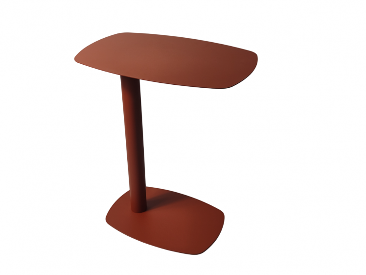 Журнальный столик Еанна С металл красный / Eanna S_0