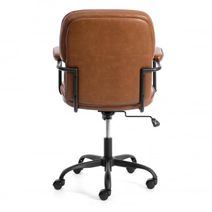 Кресло АЛПХА иск. кожа, Бровн (коричневый) / ALPHA Brown_3