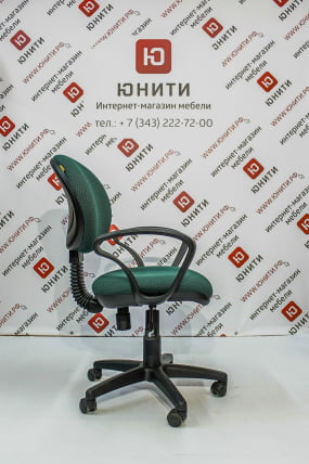 Кресло офисное СН-682 ДЖП 15-4 выставочный образец Зеленый / JP_1