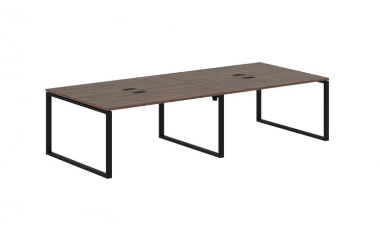 Бенч-система ЕДИС ЕКВСТ 3113 Дуб Денвер темный Черный / EDIS EQWST_0