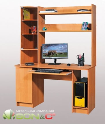 Стол письменный УП-3К Ольха русская_0