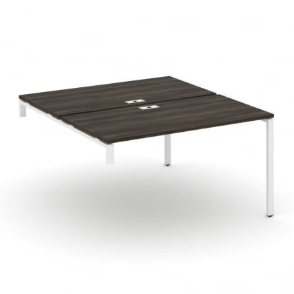 Двойной стол-надставка на опорную тумбу CОНCЕПТ CН.ДСН-003 Дуб Мали Белый / CONCEPT CN.DSN-003_0