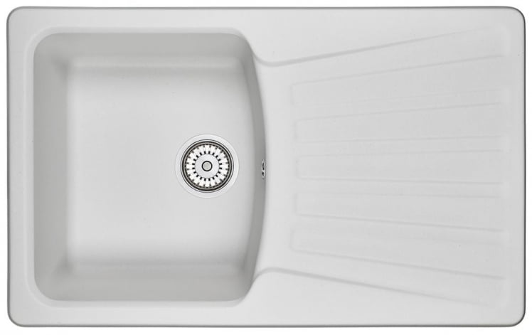 Кухонная мойка ГРАНУЛА 8001 Арктик / GRANULA_0