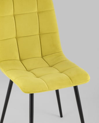 Стул Оливер велюр Золотистый / Oliver_6