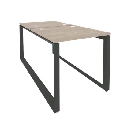 Рабочая станция на О-образном м/к ОНИКС О.МО-Д.РС-2.0.8 Дуб Аттик/Антрацит / ONIX O.MO-D.RS-2.0.8_0