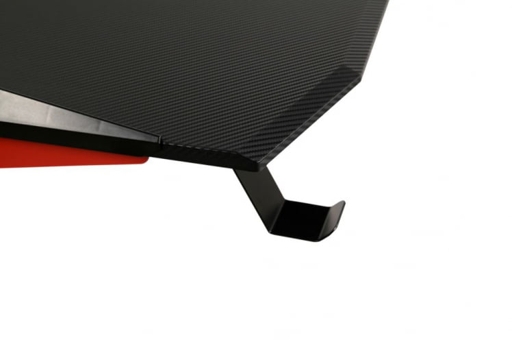 Игровой компьютерный стол СКИЛЛЛ CТГ-003 120КС60 Черный-красный / SKILLL CTG-003 120X60_12