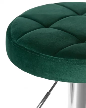 Табурет барный ДОБРИН БРУНО Зеленый велюр МДЖ9-88 / DOBRIN BRUNO MJ9-88_2