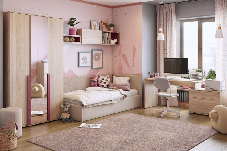 Пуф Рони 2 ПМ-001.2 капучино (велюр) / PM-001.2_1