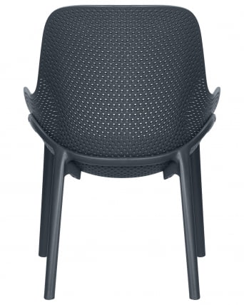 Кресло ДОБРИН ЛОНЗО (антрацит (ГР-12) с УФ-защитой) 4 шт / DOBRIN LONZO (GR-12)_5