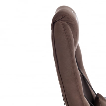 Кресло ДРИВЕР (22) флок/ткань, коричневый, 6/ТВ-24 / DRIVER 6/TW-24_10