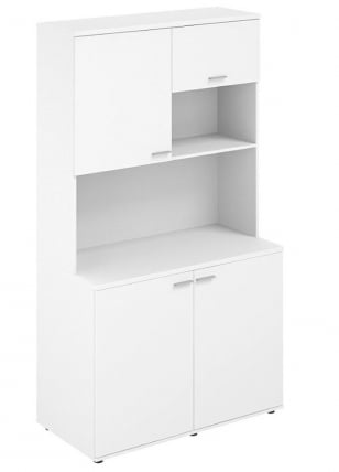 Офисная мини-кухня Сигма СГ.1001.ВХ.ВХ Белая / Sigma SG.1001.WH.WH_0