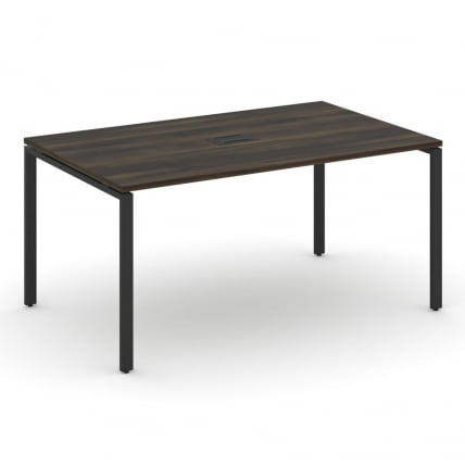 Стол переговорный (1 столешница) CОНCЕПТ CН.ПРГ-014 Дуб Мали Черный / CONCEPT CN.PRG-014_0