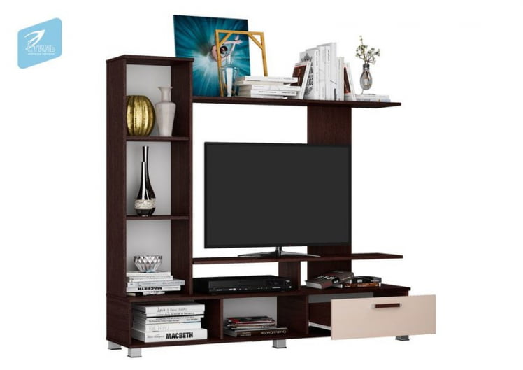 Гостиная Соло 6 Венге Дуб молочный_2