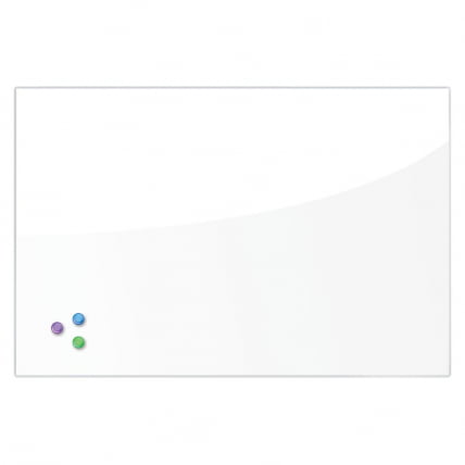 Доска магнитно-маркерная стеклянная БРАУБЕРГ 60х90 см Белая / BRAUBERG_0