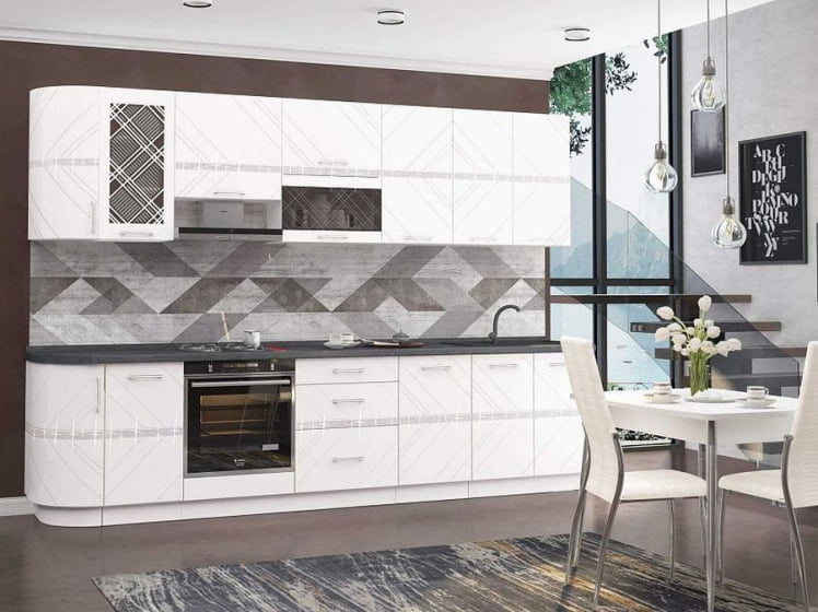 Кухонный гарнитур (ширина 317 см) Бьянка 2_0