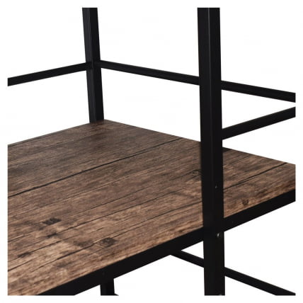Стол на металлокаркасе БРАБИКС ЛОФТ CД-005 Мореный дуб / BRABIX LOFT CD-005_3