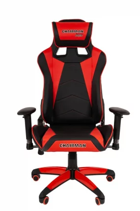 Кресло геймерское CХАИРМАН ДРАЙВ (ГАМЕ) 44 Черный-красный / CHAIRMAN (GAME)_1