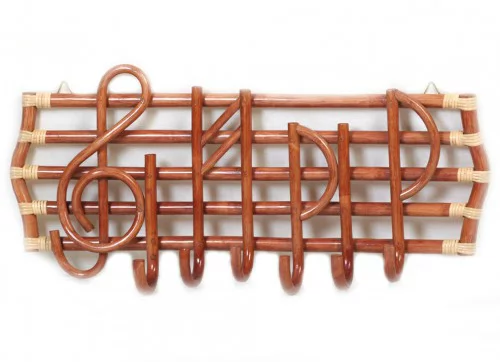 Вешалка Мелодия 25/04 миндаль матовый_0