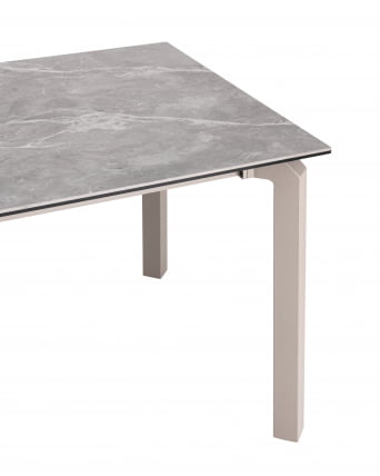 Стол обеденный Варден раскладной 160-220х90 см керамика серый / Varden_6