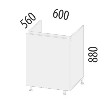 Напольный шкаф под мойку (лев/прав) Дакота 103.73_3