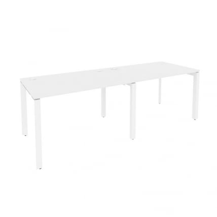 Рабочая станция на П-образном м/к ОНИКС О.МП-РС-2.2.8 Белый Бриллиант / ONIX O.MP-RS-2.2.8_0