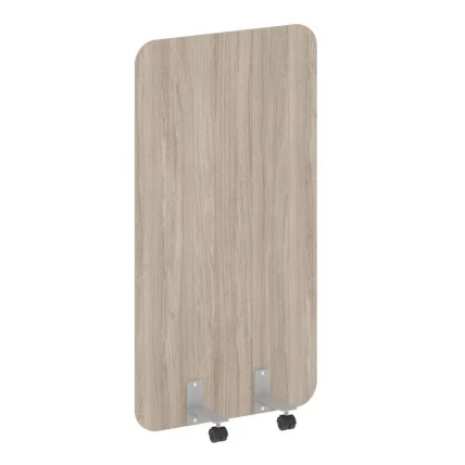 Перегородка на металлических опорах, на роликах Р-лине ДП.Р-80-150 Дуб Аттик / R-line DP.R-80-150_0