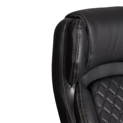 Кресло Атлант рецикл. кожа/иск. кожа, черный / Atlant_12