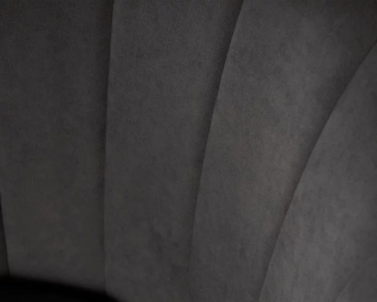 Стул обеденный ДОБРИН НАОМИ (ЭМАЛЬ ЧЕРНЫЙ МУАР велюр Катаниа Чоколате) / DOBRIN NAOMI Catania Chocolate)_6