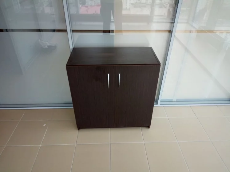 Шкаф с глухими малыми дверьми СР-2В.1 (Легно Темный) / SR-2W.1_1