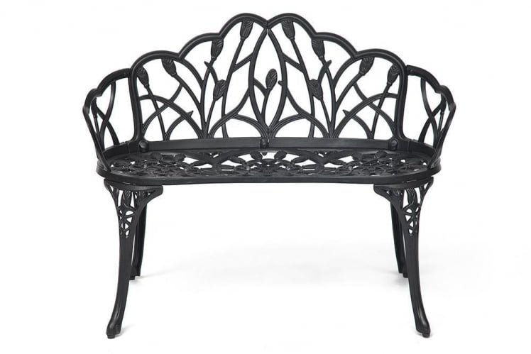 Скамья Сеcрет Де Маисон Страусс (Штраус) алюминиевый сплав, 99хх56х76см, черный / Secret De Maison Strauss_0