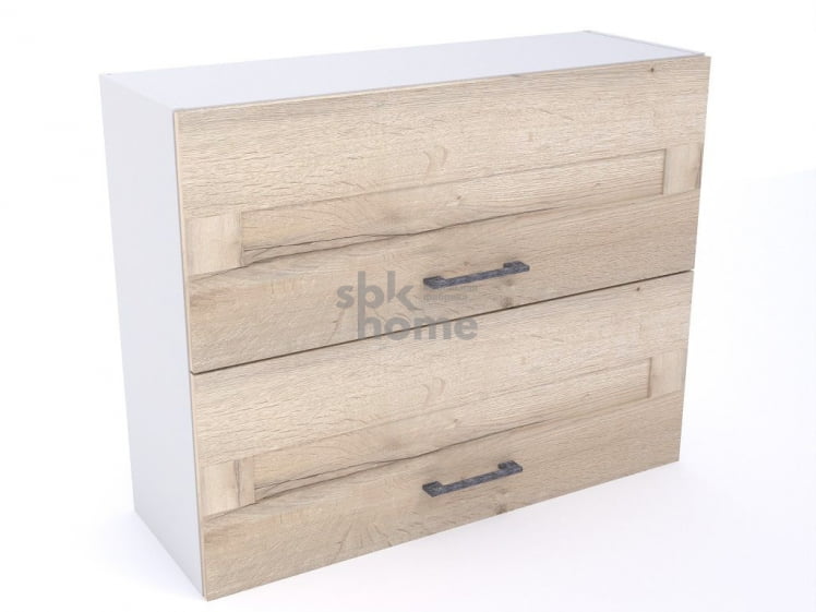 Шкаф Ш-90г, Дублин (900*320*720) Дуб галифакс белый, 21649_0