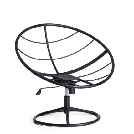 Кресло CЛОУДЕ ХОМЕ рогожка/металл, 97х98х90-96см, серо-бежевый, 3М 16/2 / CLOUDE HOME 3M_1