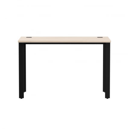 Стол прямой на металлокаркасе, опоры 45 гр Еверпроф ЕВО 254С002 Дуб Соната Черный / Everprof EVO 254S002_1