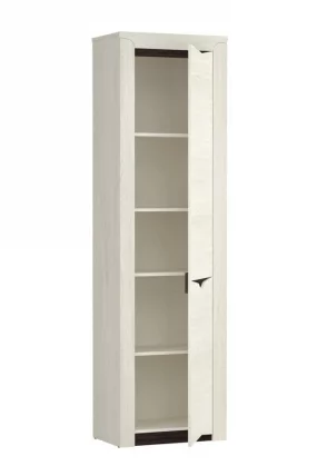 Шкаф-пенал Лючия 33.14 Ясень анкор светлый Венге_1