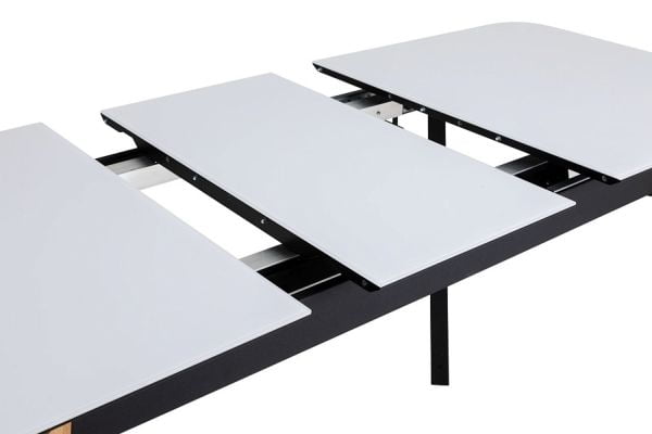 Стол раскладной Комби Гласс 120-150 Аутоматиc Натур/Лигхт матте гласс / Combi Glass Automatic Natur/Light matte glass_12