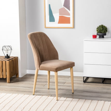 Стул Ален Диаг беиге/нат.дуб / Alen Diag beige/нат.дуб_7