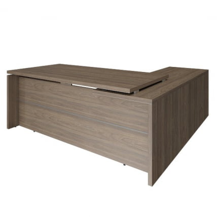 Стол руководителя с приставкой левый ЙАЛТА ЛТ-C 20 Л Мокко / YALTA LT-C L_0