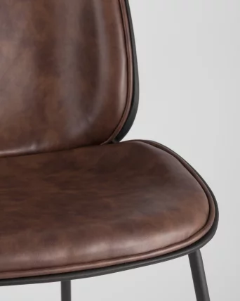 Стул Беетле ПУ Коричневый / Beetle PU_8