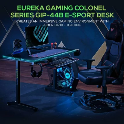 Геймерский стол с РГБ подсветкой Еурека ГИП 44 / RGB Eureka GIP_1