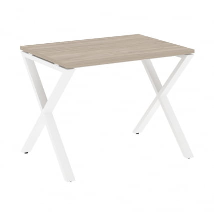 Стол рабочий ЛОФТ ВР.Л-СРКС-1.7 Металл белый Дуб Аттик / LOFT VR.L-SRX-1.7_0