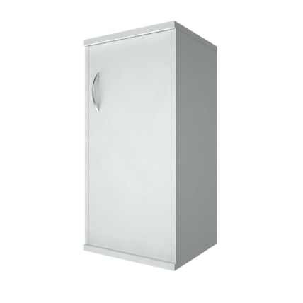 Шкаф низкий узкий правый Рива А.СУ-3.1 Пр Белый / Riva_0