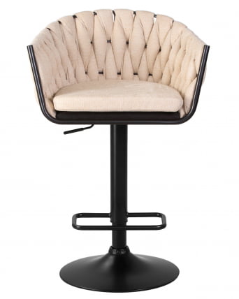 Стул барный ДОБРИН ЛЕОН Бежевая ткань ЛАР 275-1 / DOBRIN LEON LAR_5