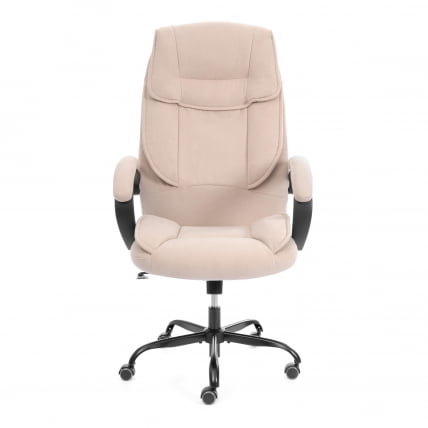 Кресло руководителя ОРЕОН металБЛ велюр, бежевый, 7 / OREON metalBL_4