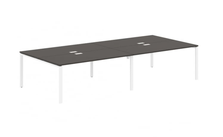 Бенч-система 4-местная ЕДИС ЕУВСТ 3516 Мокко Белый / EDIS EUWST_0